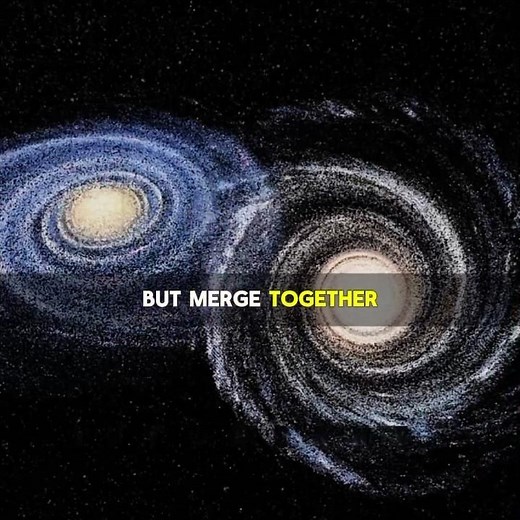 The Two Galaxies Collision 💥