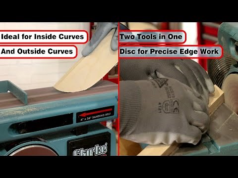 Clarke 4" Belt and 6" Disc Sander - 230V - CS4-6E