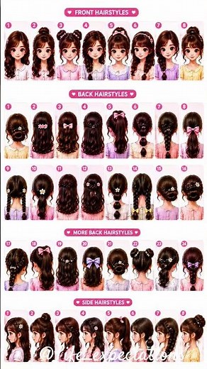 30+ Cute Girls Hairstyles 🎀😍 | Easy School & Party Hair Ideas #Shorts