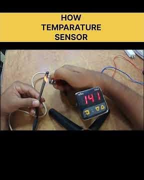 how temperature sensor works #electrcal