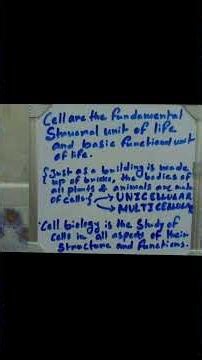 Class 9 Biology Chapter 1 :- The fundamental unit of life | Cell as a basic unit of life | Part 1