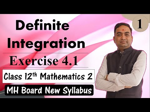 Definite Integration Exercise 4.1 Class 12th