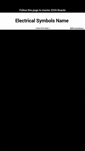 FormuBase | Cheatsheets on Instagram: "📘 Electric Symbols Made Easy ⚡ Wiring diagram padhne ke liye essential symbols ek hi chart me. 🔌 Resistor, diode, transistor, meter, switch… sabka clear breakdown. 🛠 Perfect for beginners, students aur technicians. . . #ElectricalSymbols #WiringDiagram #EngineeringNotes #TechBasics #MechanicLife #ElectronicsLearning #formubase"