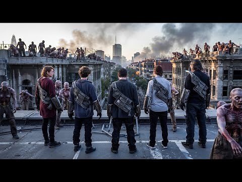 Fireballs turned everyone into zombies only one group survived and fought to stay alive