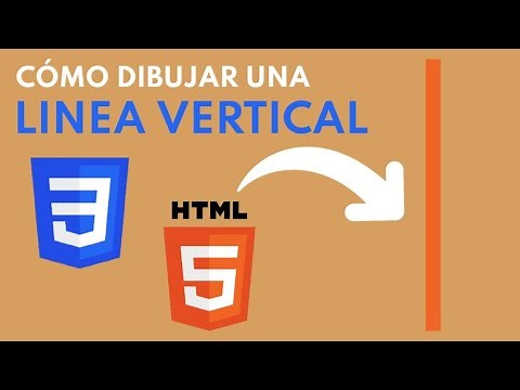 Cómo Crear una Linea Vertical con HTML y CSS