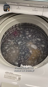 3.8K views · 14 reactions | Washer won't drain?  Don't panic! This quick filter clean might be all you need. Watch how!  Ever found something wild in yours? Let us know! #WashingMachineProblems #DIYFix #FrontLoadWasher #LaundryHack #ApplianceRepair #QuickFix | AppliancePartsPros | Facebook