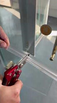 Shower Door Seal Installation Tutorial | Step-by-Step Guide for Perfect Fit 🔧