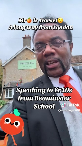 Visit my YouTube @orangeonlinelearning2020#thespeakerwiththeorangetie #motivationalspeaker #schoolspeaker