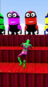 GTA 5 Epic Water Ragdolls | Spider-Man Jumps / Fails ep.18525 #shorts