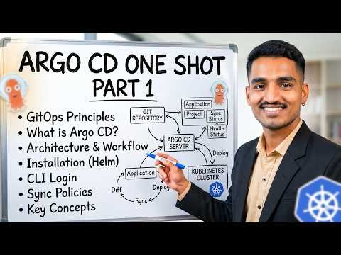 ArgoCD One Shot Tutorial | Part 1 | GitOps with Argo CD for Beginners