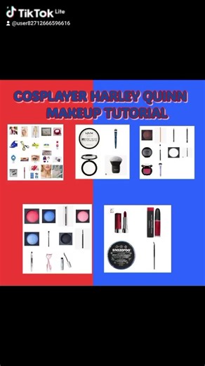 Cosplayer Harley Quinn Makeup Tutorial