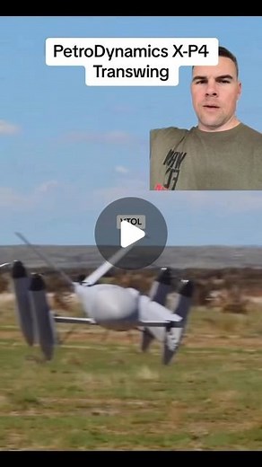Kagan Dunlap on Instagram: "PteroDynamics X-P4 Transwing autonomous VTOL aircraft."