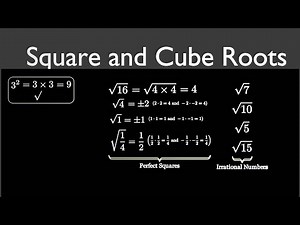 Mastering Square Roots & Cube Roots: Easy Math Guide!