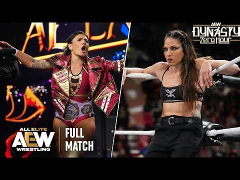 FULL MATCH: Alex Windsor vs Marina Shafir | AEW Dynasty 2026 Zero Hour