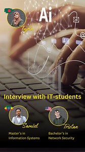 6.5K views · 37 reactions | Today, we continue to put the spotlight on our Computer Science and IT programmes by talking to two of our student ambassadors — Tristan , studying the Bachelor’s Programme in Network Security, and Samiel , pursuing a Master’s in Information Systems. Hear what they have to say about their studies at Linnaeus University and their plans for the future!  | Linnaeus University, Sweden | Facebook