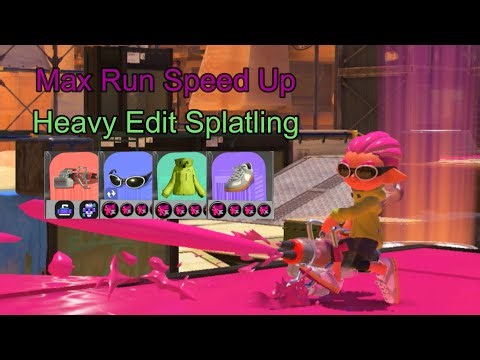 Max Run Speed Up (Heavy Edit Splatling) - Splatoon 3 Anarchy Series (Rainmaker)