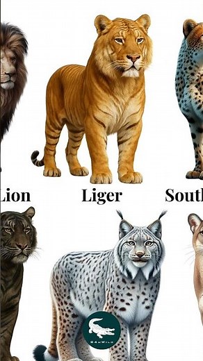 Liger 🦁🐯The Giant Hybrid King of Two Worlds