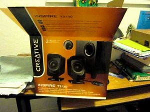 Creative Inspire T3130 2.1 Speakers Unboxing