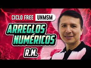 RM - Arreglos Numéricos 💡 R.M. [CICLO FREE]