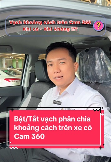 Vạch nhận biết khoảng cách trên Camera 360 sao có lúc hiện , có lúc lại không thấy đâu !?? #toyota #toyotabienhoa #meohay #huongdan #camera360