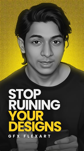 GFX.Flexart on Instagram: "Most beginner designers make these typography mistakes — and that’s why their designs don’t look professional. Fix these small things and your design quality will instantly improve. Save this reel for later and follow for more graphic design tips 🎨 #Typography #GraphicDesign #DesignTips #TypographyDesign #PosterDesign PhotoshopDesign BeginnerDesign DesignBasics CreativeReels FlexartStudio"