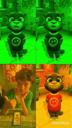 Talking Tom Cat Comedy Game Kids Change Romot Sound 🤖 #shorts #shortsfeed