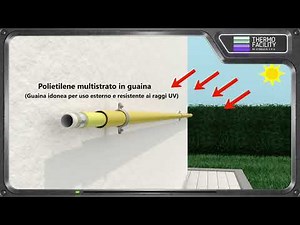 Posa tubazioni gas all'esterno secondo la norma UNI 7129:2015