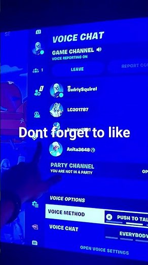 how to fix voice chat in fortnite