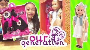 OUR GENERATION DOLL UNBOXING | PLAYING MY GENERATION DOLL PHOEBE