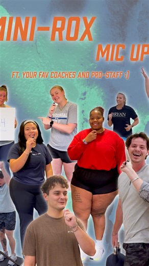 UTC Campus Recreation on Instagram: "Mic-up video INCOMING🎤🚨 Enjoy your favorite coaches and pro-staff previewing our Mini-ROX workout coming up THIS WEDNESDAY! ⚡️Make sure you secure your spot for our FIRST EVER Mini-ROX competition. Sign up now with the link in our bio⚡️ *This workout is partner-only and you must be signed up ahead of time to participate :)"