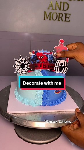 Decorate a Beautiful Cake for Twin Boys