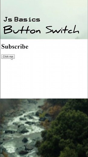 JavaScript Basics: Change Heading Text on Button Click!
