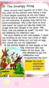 The Grumpy Frog | Stories in English | Read-Aloud | Bedtime Stories | Reading Club