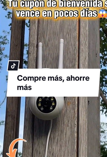 Compre más, ahorre más! ¡Los cupones se están agotando!#homegadgets #camaravigilancia #seguridad #cámara