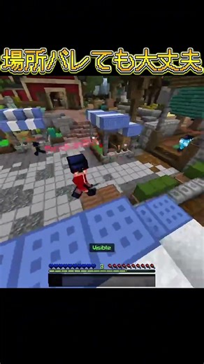 場所バレても大丈夫でしょ！ #hive #minecraft #hiveskywars