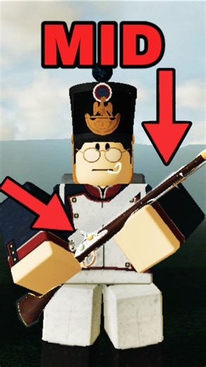 The Most OVERRATED GUN In Guts And Blackpowder #roblox #gutsandblackpowder #shorts