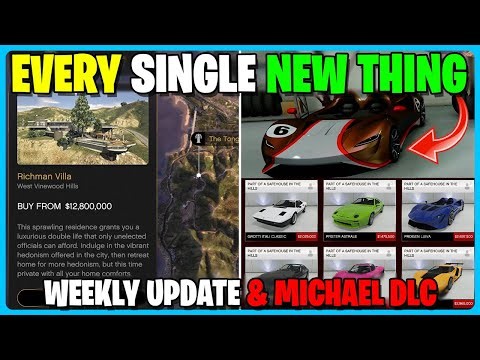 EVERY Single NEW Feature Added In "The Safe House In The Hills" DLC | GTA 5 Online Weekly Update