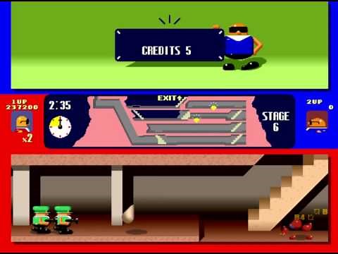 Bonanza Bros - 1P arcade playthrough (all sound effects)