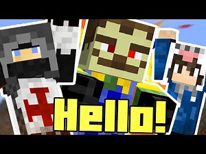 Zombi szomszéd! - w/ OwnMcKendry - Minecraft Custom Map - Hello Zombie