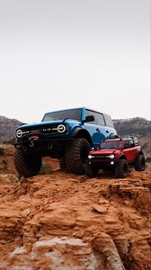 2.4K views · 154 reactions | What better way to end #TRX4Week than with a Canyon Relay Run.  The TRX-4 Bronco & 1/18 TRX-4M Bronco make the perfect pair out on the trail.  Prep for crawler season 藺 —> https://traxxas.com/news/rc-crawler-season-prep [[Model # 92076-4 // 97074-1]] #TRX4Explore | Traxxas | Facebook