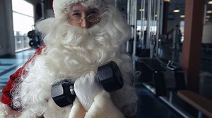 Poor Santa has been dealing with rude comments about his body for years. So forget New Year’s resolutions—Santa is getting fit now! | UNC Health