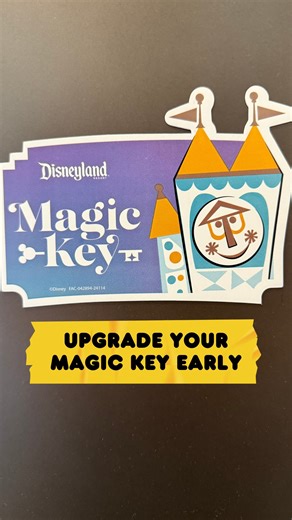 How to upgrade your Disneyland Magic Key pass early — without going in person! These steps show you how to do it online, but keep in mind this process is always subject to change, and Magic Key availability can vary. I don’t know when passes will be available in the future, but I update here when there are details! | David Vaughn