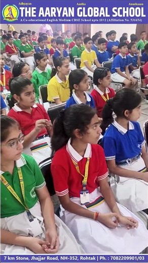 Van Mahotsav Week 2026 | Environmental Conservation Awareness Seminar at The Aaryan Global School