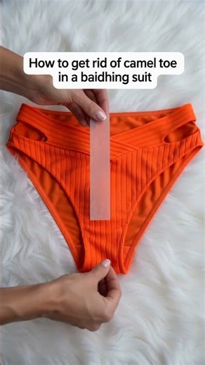 Try this hack to fix camel toe in your bathing suit