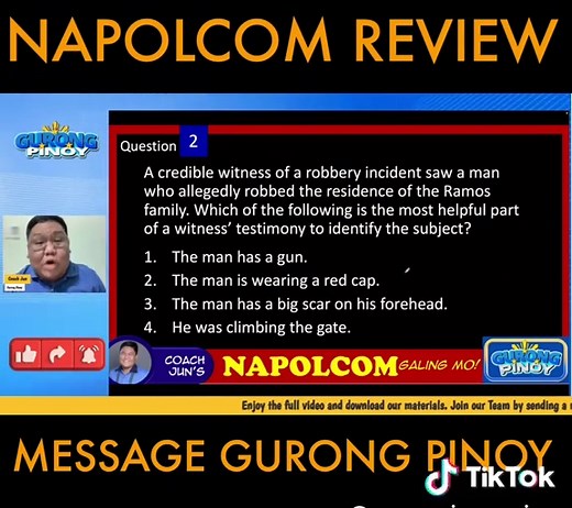 Comprehensive Napolcom Exam Reviewer for 2024