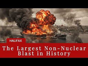 The Halifax Explosion — The Largest Non Nuclear Blast in History (SS Mont Blanc 1917)