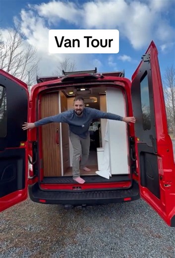 Explore Little Red: Custom Solo Travel Camper Van Tour