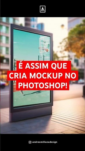 MOCKUP NO PHOTOSHOP [PASSO A PASSO] 🔥 Fácil e Rápido! | André Emiliano