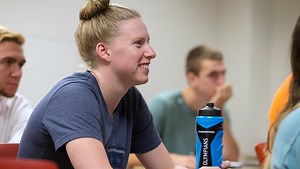 Grappling with 'new normal,' Lilly King takes fame in stride