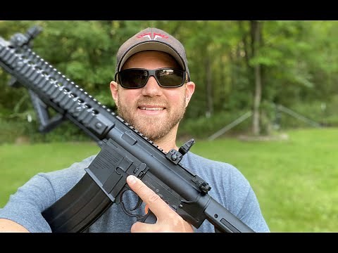 FULL AUTO BB GUN - This "Toy" Will Make You Smile - Crosman DPMS SBR